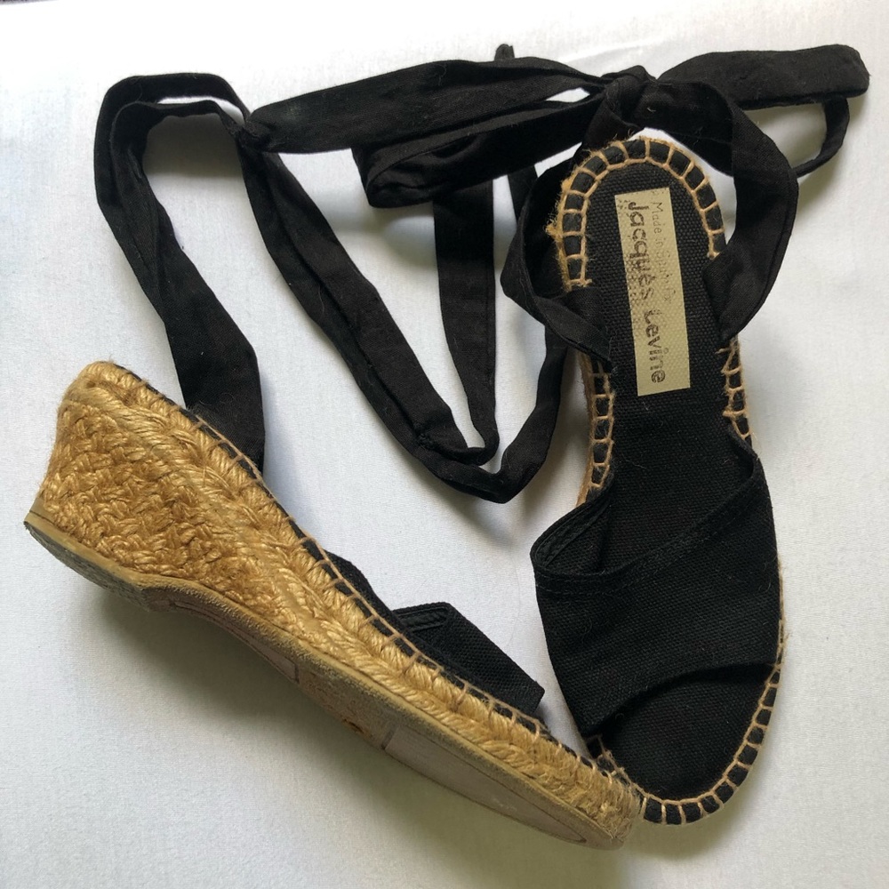 Lace Up Wedges